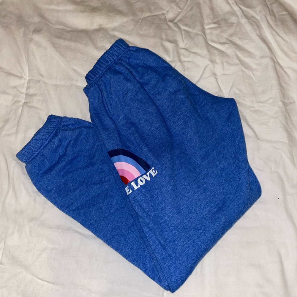 Radiate Love Rainbow Spiritual Gangster joggers